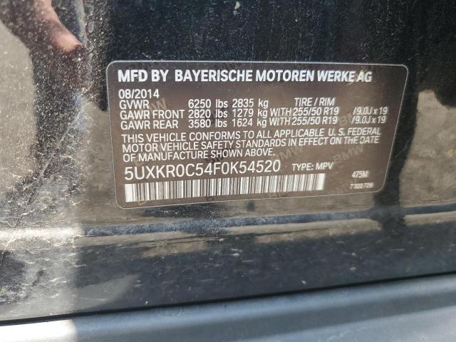 2015 BMW X5 XDRIVE3 - 5UXKR0C54F0K54520