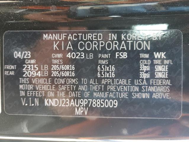 2023 KIA SOUL LX KNDJ23AU9P7885009