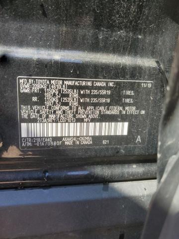 2020 TOYOTA RAV4 XLE P 2T3A1RFV7LC071013