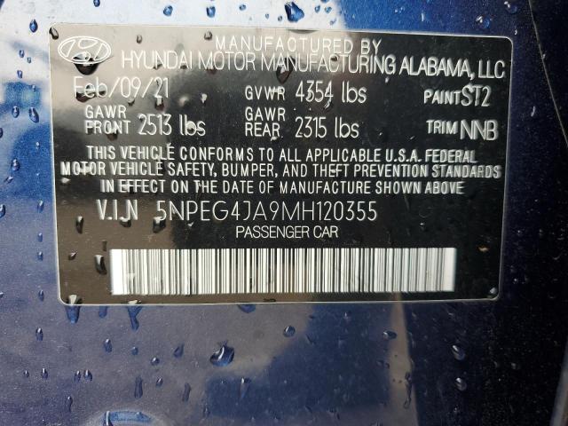 2021 HYUNDAI SONATA SE - 5NPEG4JA9MH120355