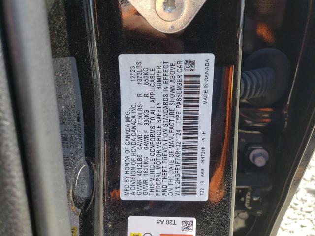 2024 HONDA CIVIC EX 2HGFE1F7XRH321124