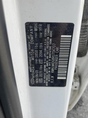 2024 HYUNDAI ELANTRA SEL KMHLM4DG8RU704707