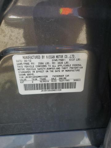 2013 INFINITI M37 X - JN1BY1AR4DM601028