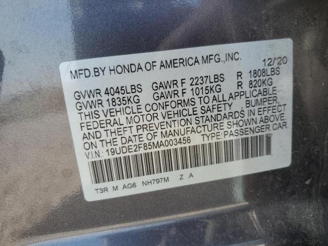 2021 ACURA ILX PREMIU 19UDE2F85MA003456