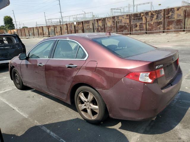 ACURA TSX 2010 maroon  gas JH4CU2F61AC030549 photo #3