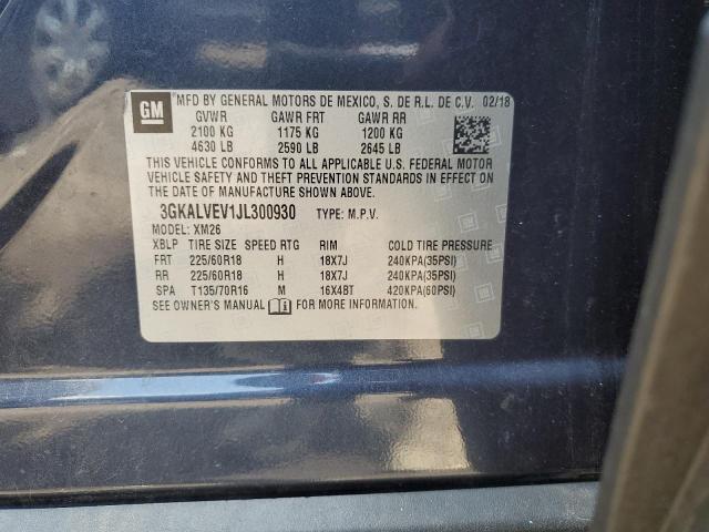 2018 GMC TERRAIN SL 3GKALVEV1JL300930