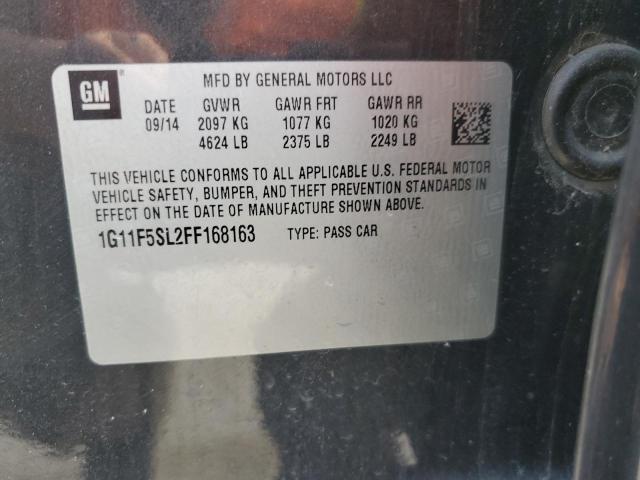 2015 CHEVROLET MALIBU LTZ 1G11F5SL2FF168163