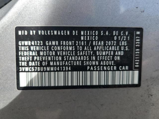 2021 VOLKSWAGEN JETTA S - 3VWC57BU9MM041394