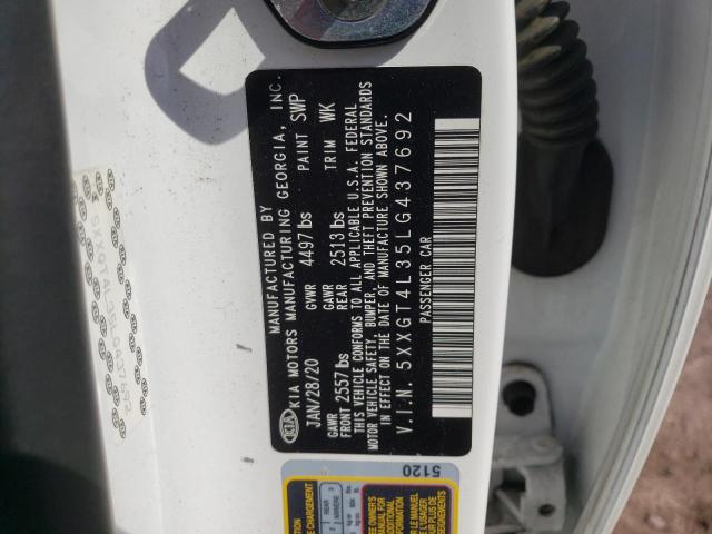2020 KIA OPTIMA LX 5XXGT4L35LG437692