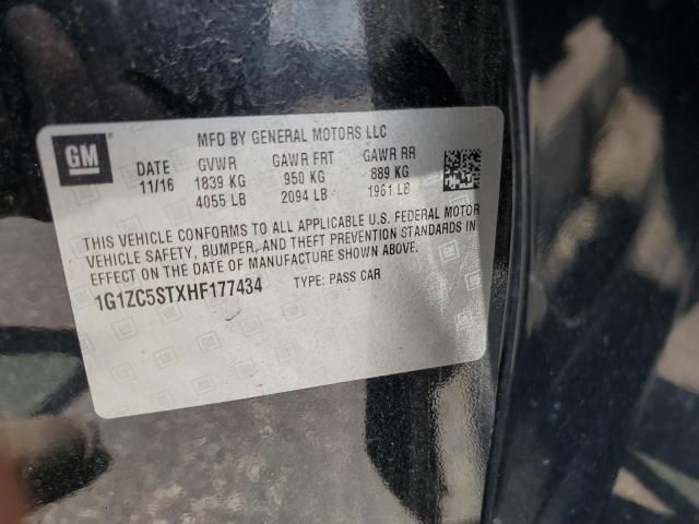 2017 CHEVROLET MALIBU LS 1G1ZC5STXHF177434