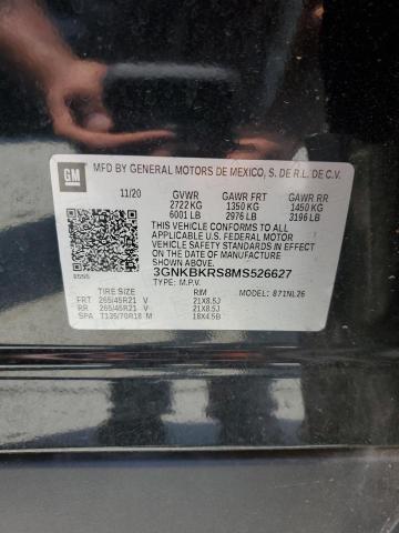 2021 CHEVROLET BLAZER RS - 3GNKBKRS8MS526627