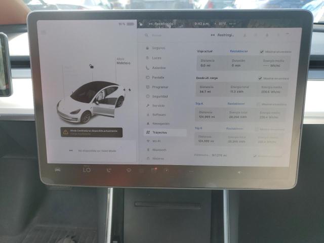 2020 TESLA MODEL 3 5YJ3E1EA5LF615543