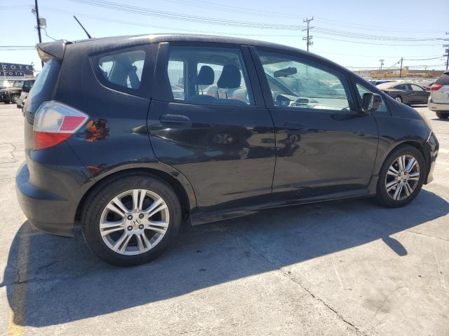 HONDA FIT SPORT 2009 black  gas JHMGE88419S003799 photo #4