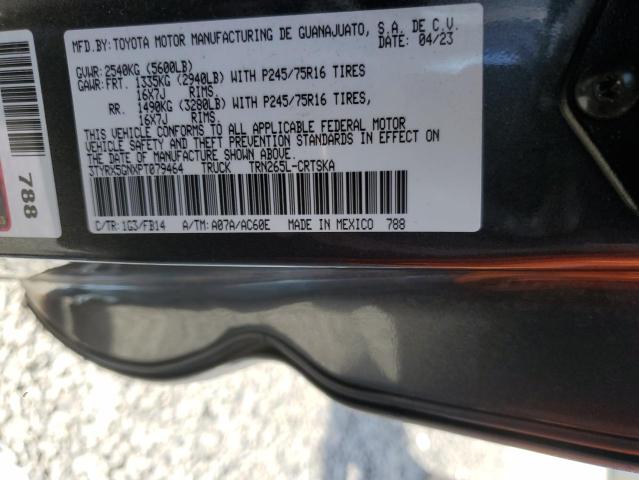 2023 TOYOTA TACOMA ACC 3TYRX5GNXPT079464