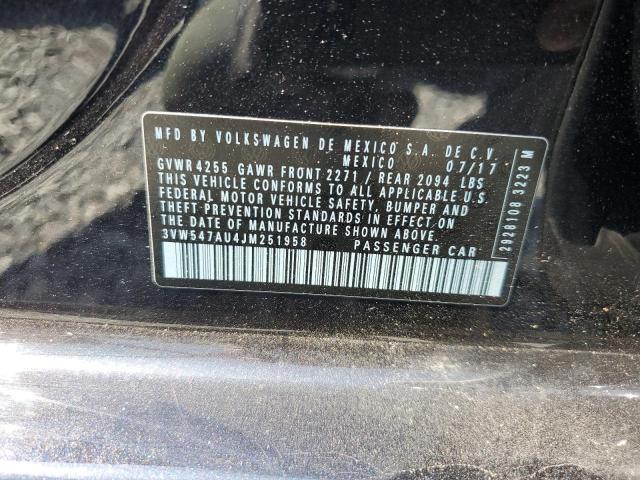 2018 VOLKSWAGEN GTI S 3VW547AU4JM251958