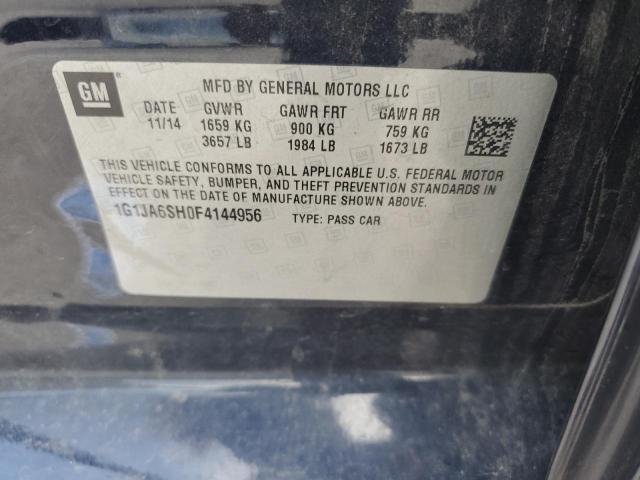 2015 CHEVROLET SONIC LS 1G1JA6SH0F4144956