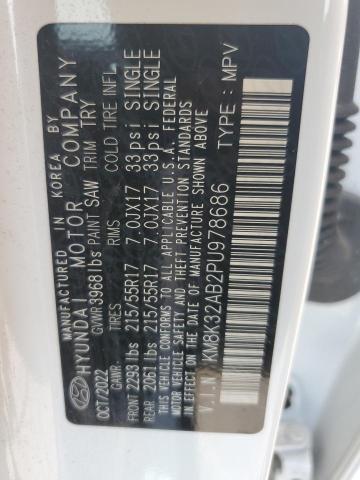 2023 HYUNDAI KONA SEL KM8K32AB2PU978686