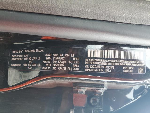 2015 JEEP RENEGADE L ZACCJBBT1FPC13572