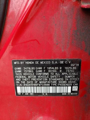 2015 HONDA FIT EX 3HGGK5H86FM703688