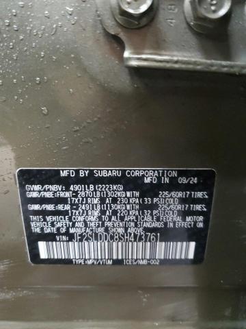 2025 SUBARU FORESTER P JF2SLDDC8SH473761