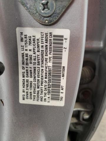 2014 HONDA CIVIC LX - 19XFB2F55EE080977