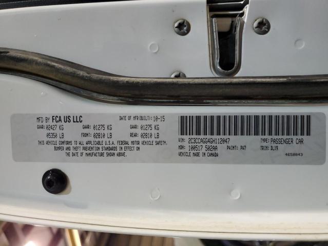 2016 CHRYSLER 300 S 2C3CCAGG4GH112047