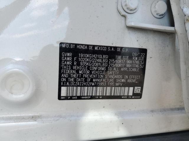 2023 HONDA HR-V LX 3CZRZ2H32PM715953
