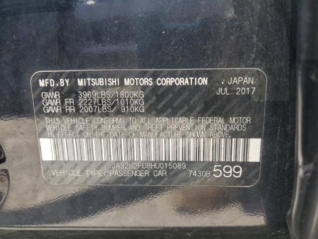 2017 MITSUBISHI LANCER ES JA32U2FU8HU015089