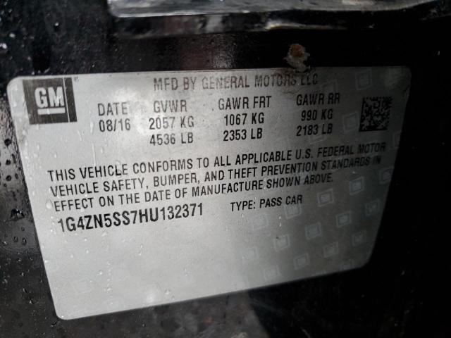 2017 BUICK LACROSSE P 1G4ZN5SS7HU132371