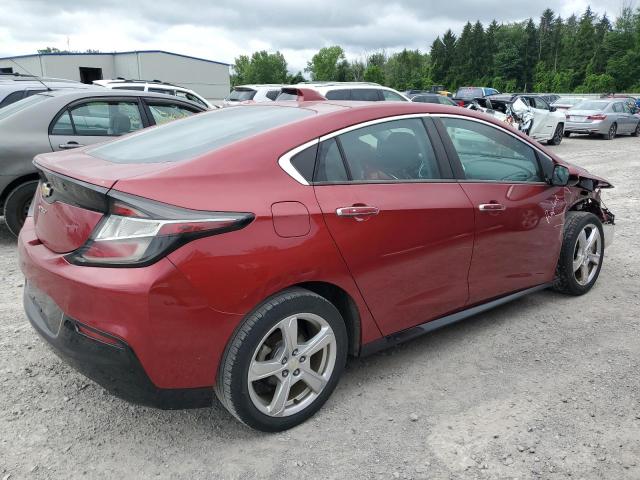 CHEVROLET VOLT LT 2018 red  hybrid engine 1G1RC6S58JU151133 photo #4