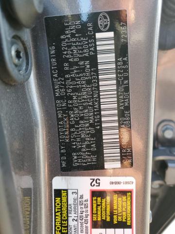 2022 TOYOTA CAMRY SE #3309389986