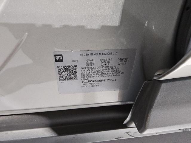 2023 CHEVROLET BOLT EV 1L 1G1FW6S06P4178581