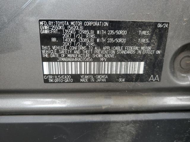 2024 SUBARU SOLTERRA P JTMABABA4RA070456