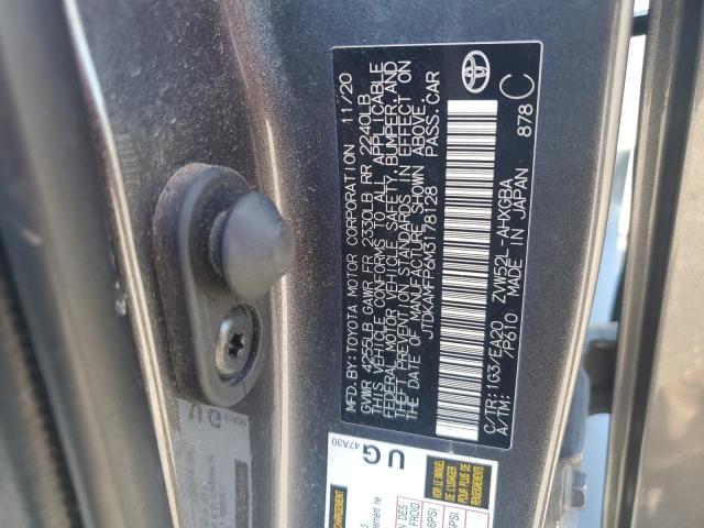2021 TOYOTA PRIUS PRIM JTDKAMFP6M3178128