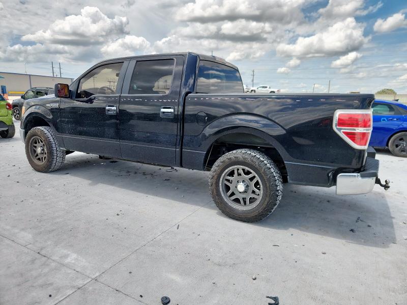 FORD F150 SUPER 2012 black  flexible fuel 1FTFW1CF3CFC39865 photo #3