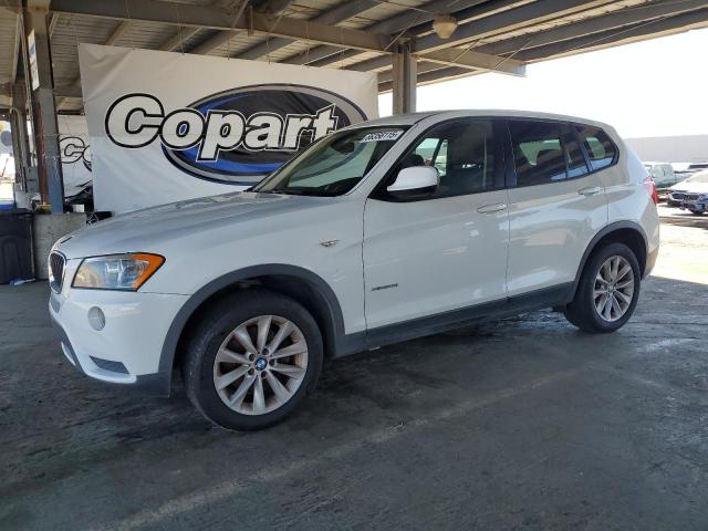 BMW X3 XDRIVE2 2013 white  gas 5UXWX9C50D0A08589 photo #1
