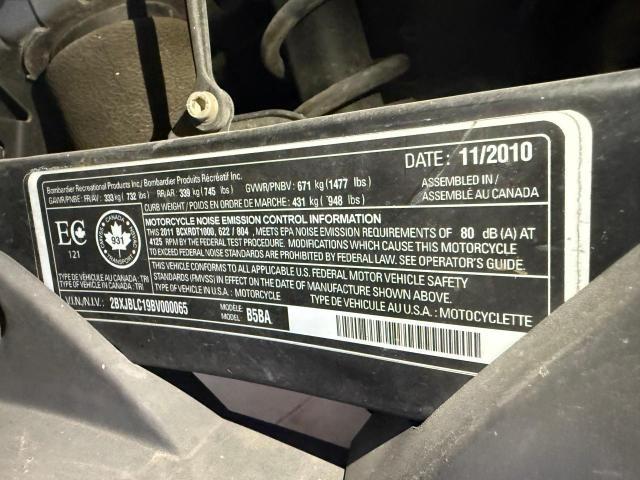 2011 CAN-AM SPYDER ROA 2BXJBLC19BV000065