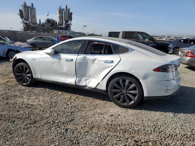 TESLA MODEL S 2013 white hatchbac electric 5YJSA1DP1DFP20689 photo #3