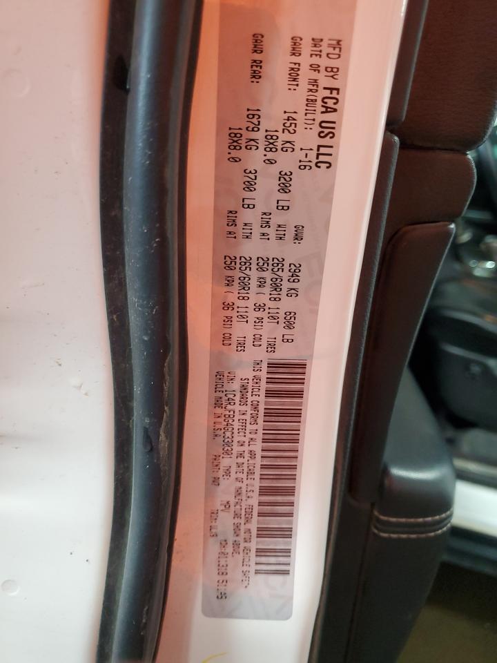 Lot #3229786370 2016 JEEP GRAND CHER