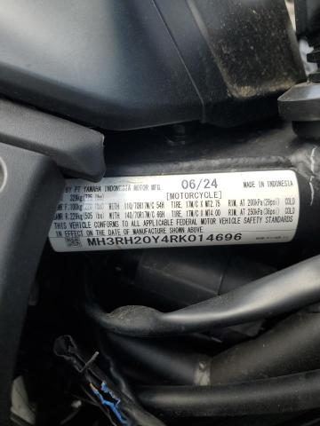 2024 YAMAHA MT-03 MH3RH20Y4RK014696