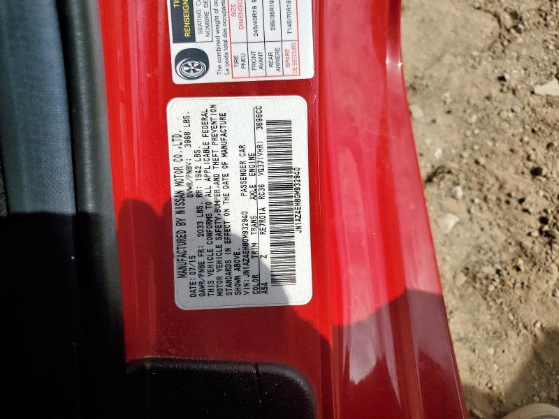 2016 NISSAN 370Z BASE JN1AZ4EH8GM932940