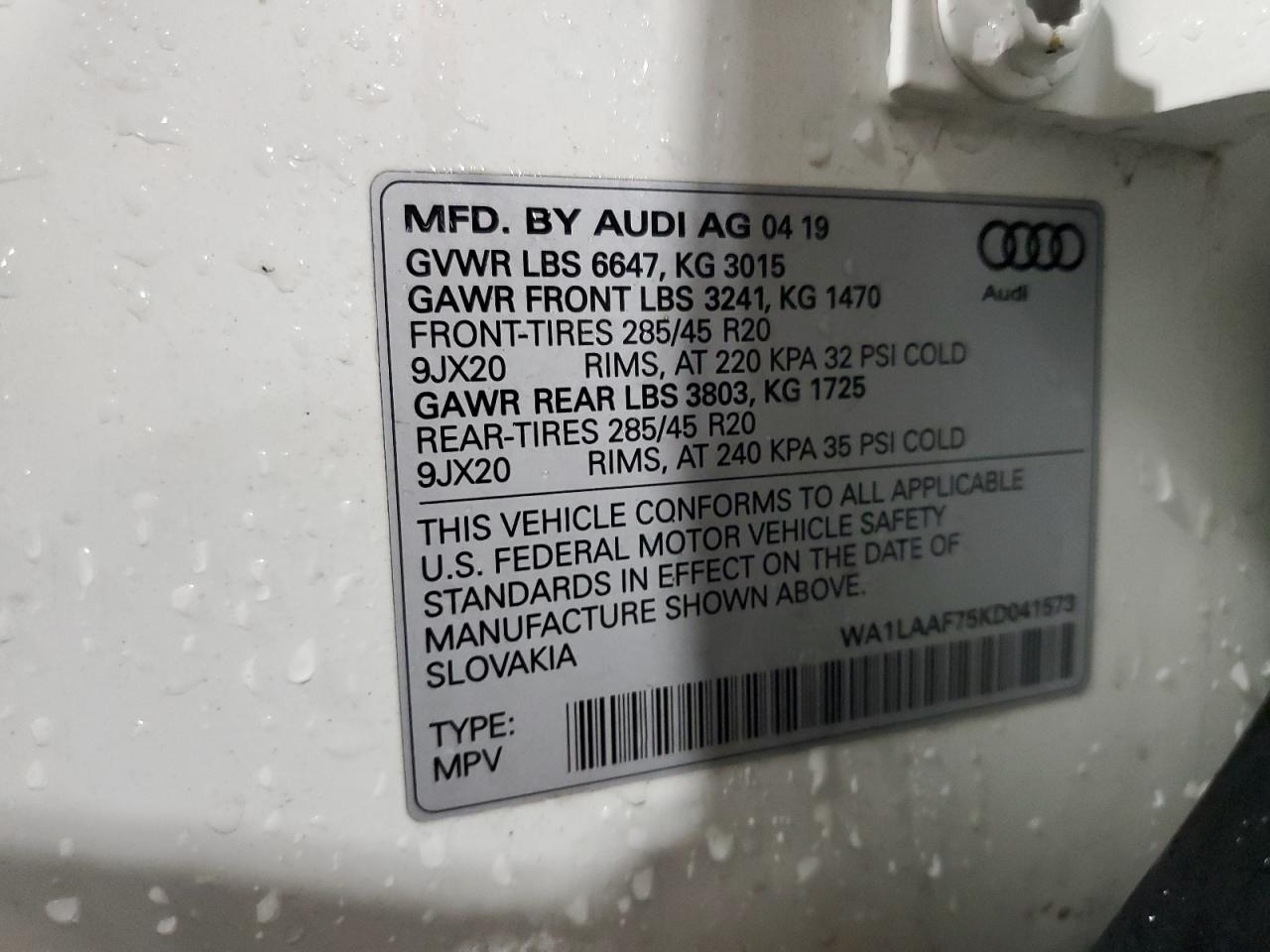 AUDI Q7 PREMIUM PLUS