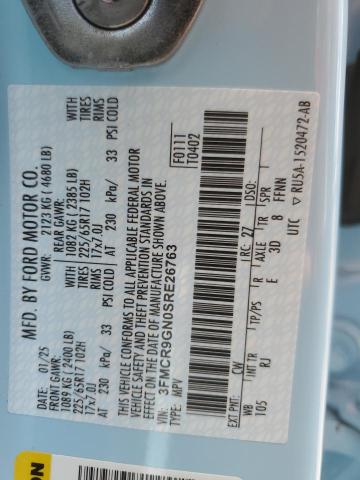 2025 FORD BRONCO SPO 3FMCR9GN0SRE26763