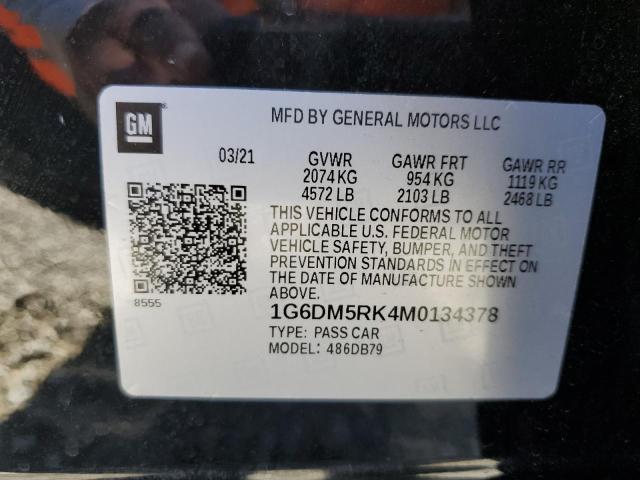 2021 CADILLAC CT5 LUXURY 1G6DM5RK4M0134378