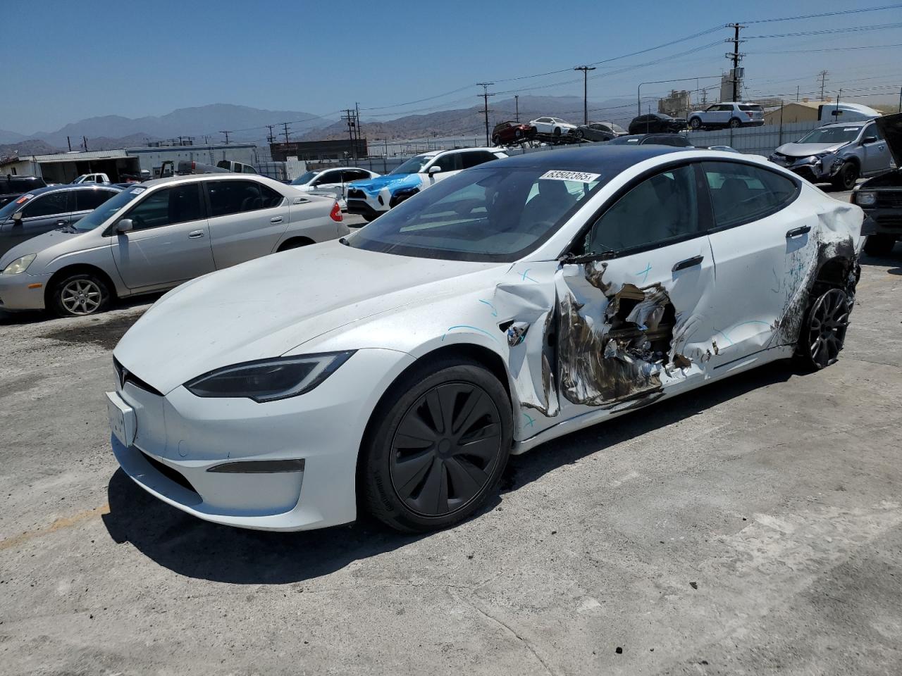 Lot #3302806890 2023 TESLA MODEL S