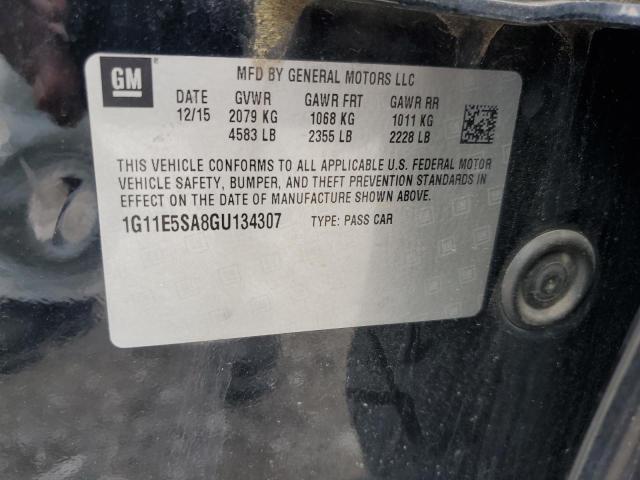 2016 CHEVROLET MALIBU LIM 1G11E5SA8GU134307
