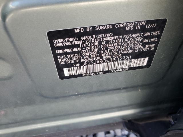 2018 SUBARU FORESTER 2 JF2SJARC6JH532320