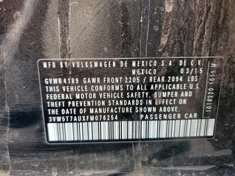 2015 VOLKSWAGEN GTI - 3VW5T7AUXFM076254