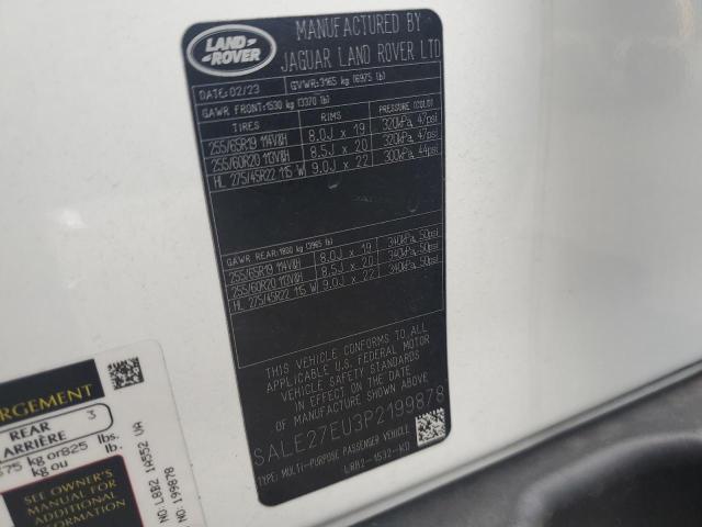 2023 LAND ROVER DEFENDER 1 SALE27EU3P2199878