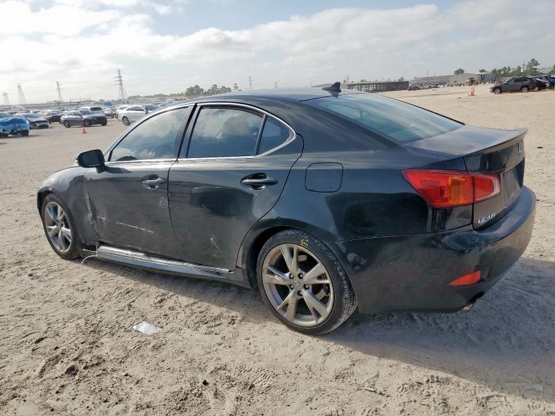 LEXUS IS 250 2009 black  gas JTHBK262095106616 photo #3